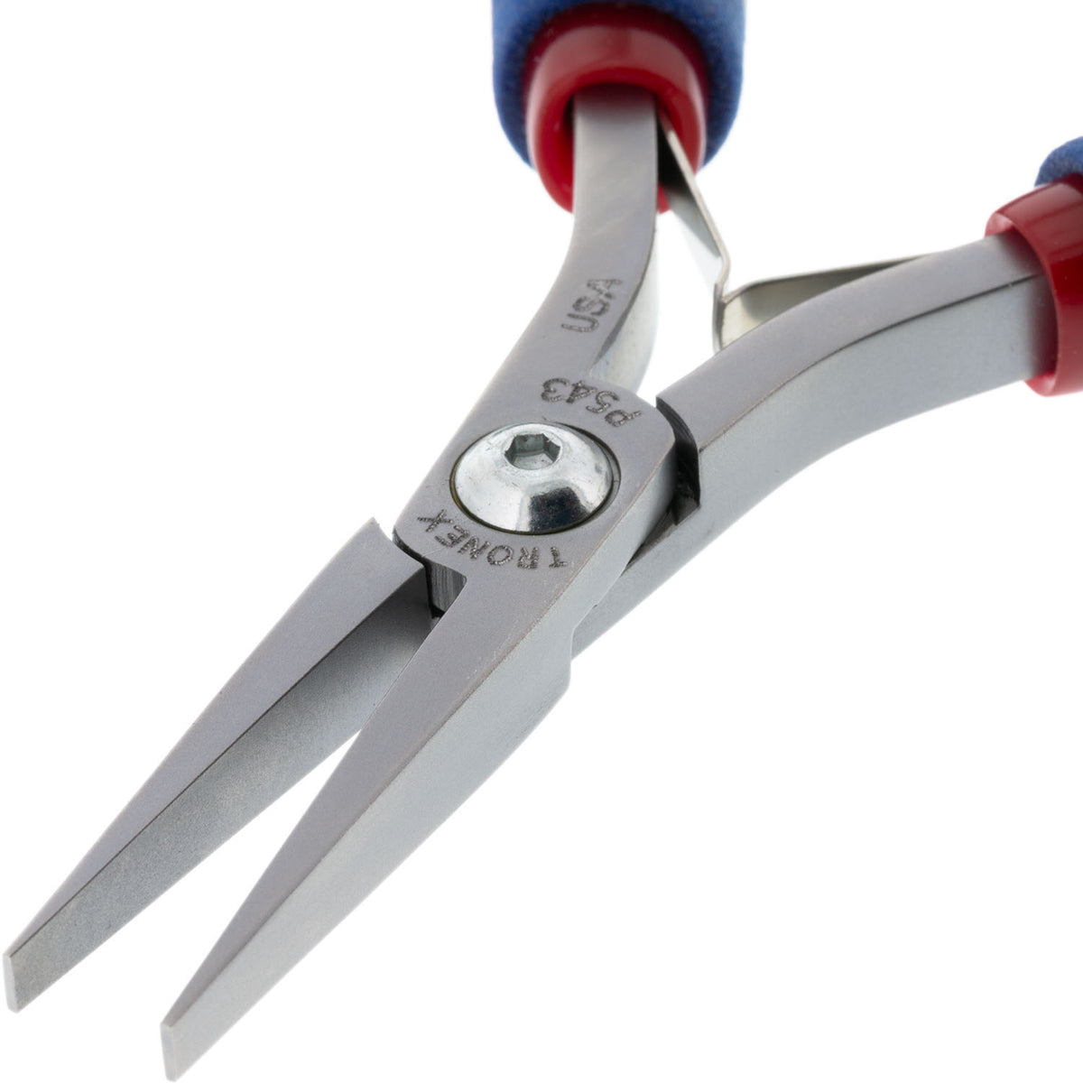 Flat needle nose shop pliers