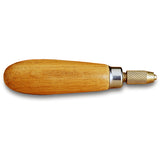 Wood Needle File Handle for holds 5-1/2” 14cm Needle Files