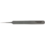 Tweezers – Tronex 5 SS Straight Very Tapered Tip, Very Fine • 5-SA-CH