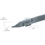 Cutters – Tronex Large Oval Head, Semi–Relief, Razor Flush (Standard Handle) • 5513