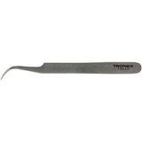 Tweezers – Tronex 7 SS Curved Tip, Very Fine • 7-SA-CH