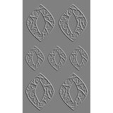 Rolling Mill Pattern, Piercing Shapes 4 (2” X 3.5”) by RMR