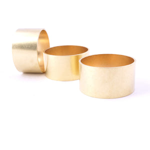Brass Form 25.4x13mm (1x1/2”) x3