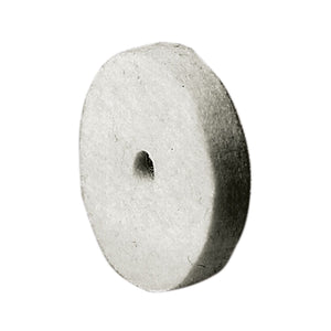 Felt Buff, 2” dia. With 1/4” Arbor Hole