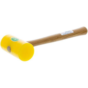 Garland Yellow Plastic Mallet, 2.12” Face, 4.5” Head, 14oz, Size 4