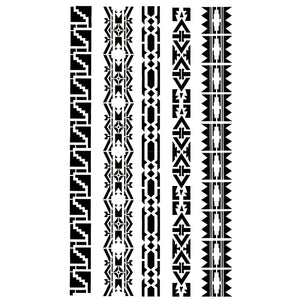 Rolling Mill Pattern, Indian Designs of the Americas (4” X 7”) by RMR