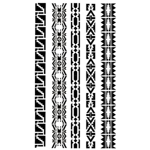 Rolling Mill Pattern, Indian Designs of the Americas (4” X 7”) by RMR