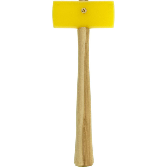 Garland Yellow Plastic Mallet, 1.5” Face, 3.25” Head, 6oz, Size 2