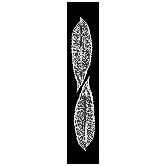 Rolling Mill Pattern, Leaf I (1.4” X 7”) by RMR
