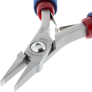 Pliers – Tronex Flat Nose – Short Smooth Jaw (Long Ergonomic Handles) • P744