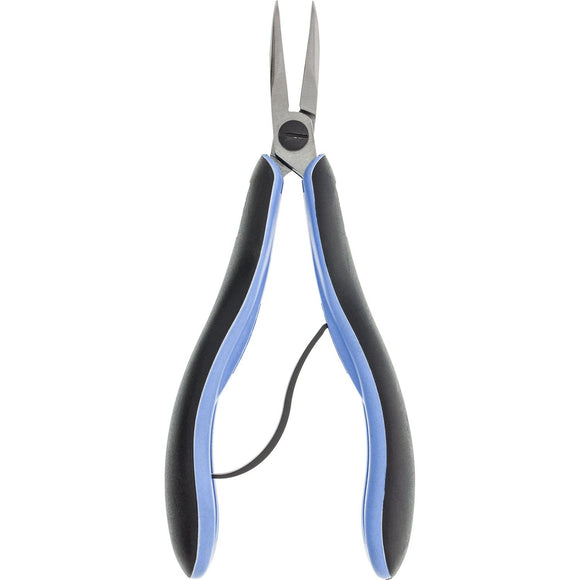 Pliers - Lindstrom RX 7892, Bent Nose, 60d Tip,Smooth Jaw