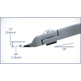 Cutters – Tronex Taper Head, Relieved, Flush Edges (Long Ergonomic Handles) • 7222