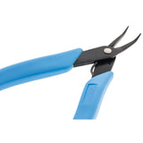 Grounded Pliers - Xuron® Tweezer Bent Nose 1.3mm Wide (450BN) For Micro Welders